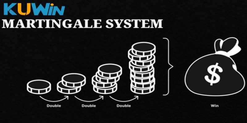 thủ thuật Martingale gấp đôi giá trị tiền cược Baccarat KUWIN